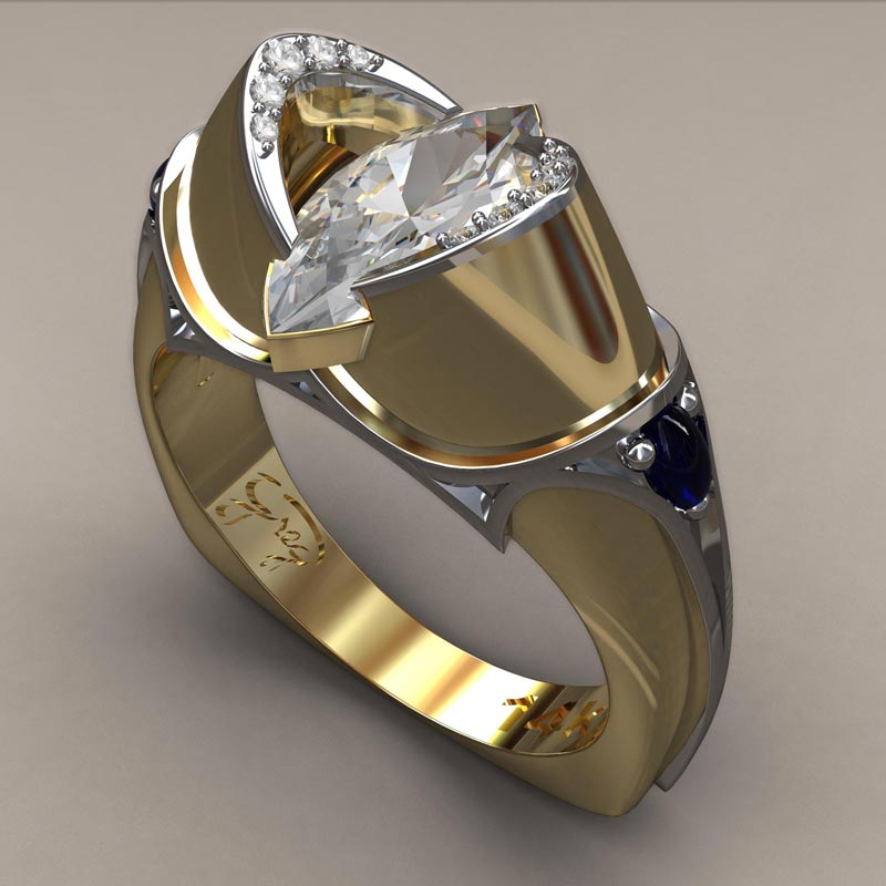 medieval wedding engagement rings