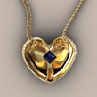 Floating Heart Pendant